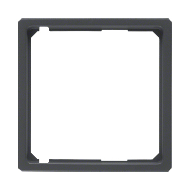 HAG 11096086 Mezirámeček pro středový díl, Berker Q.x, antracit, sametová