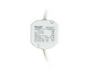 LED driver napěťový MC LED 20W, DC 24V/0,83A, IP67, do elektroinstalační krabice