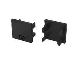 Koncovka profilu GREENLUX EC-PROFIL FALCO BLACK HT (12-1032-01)