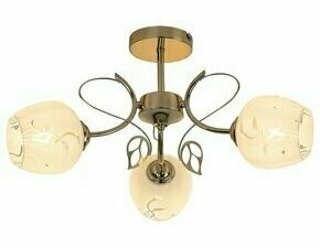 Svítidlo stropní RABALUX 5098 FAUNA zlatá E27 3x MAX 40W