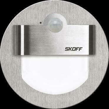 LED svítidlo orientační SKOFF Rueda 120 Senzor Light 10 V DC 1,0 W IP20 LED 4000K 120o INOX