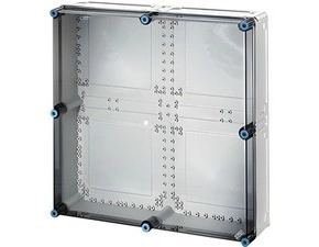 HEN Mi 0800 Prázdná rozvodnice s průhledným víkem IP 65, vnější rozměry (š-v-h) 600x600x170mm