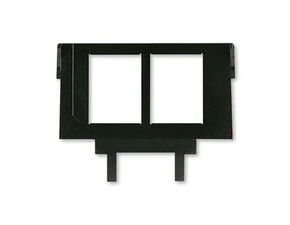 Maska nosná ABB 5014A-B1026, černá, pro 2 komunikační zásuvky fy Molex