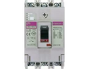 ETI 004671809 kompaktní jistič, EB2S 160/3LF 100A 3p