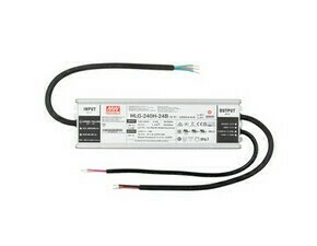 LED driver napěťový MEAN WELL HLG-240H-24B, 240 W, DC 24V/10A, IP67, kovové provedení, 1-10V a PWM