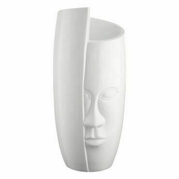 Váza h-720mm bílá TSU EGLO