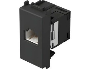 TEM KM39SB-U ZÁSUVKA KS CAT6 SCH RJ45 8/8 1M