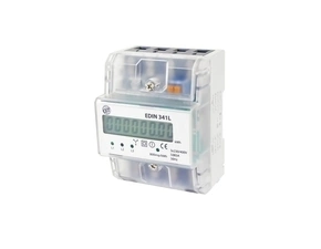 EL 1008830 Elektroměr EDIN 341L, 80A, 4,5mod., LCD, 3-fáz., 1-tar., podružný (bal.1)