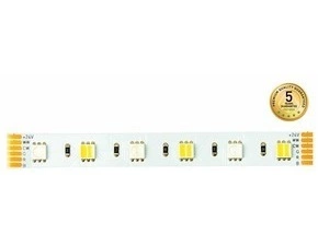 Pásek LED GREENLUX RGB+ 60LED/12W/m IP20 24V 5m (*5m=1ks), nastavitelná bílá teplota