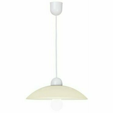 Svítidlo závěsné RABALUX 4615 CUPOLA RANGE bílá E27 1x MAX 60W