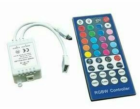 Bezdrátový LED kontroler RGB+W GREENLUX LED STRIP RGBW CONTROLLER, bílá