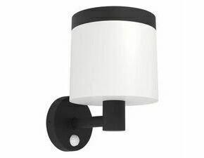 Nástěnné solární svítidlo PANTETE černá O175 mm 7,5W EGLO