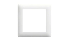 HAG WL5010 1-násobný rámeček - bílá, Lumina