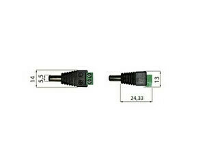 Konektor power MC LED vidlice
