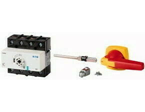 EATON 6094965 DMM-160/3/M4/P-R Odpínač DUMECO, 160A, 3-pól, zadní montáž, s osou 400mm a červenou ov