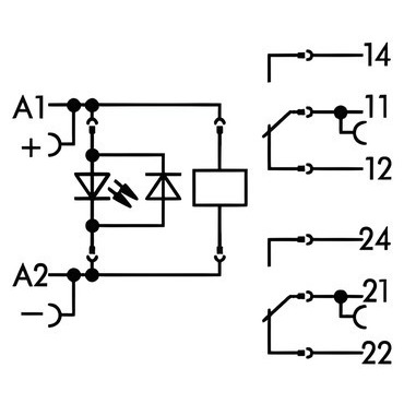 WAGO 788-311 Reléový modul