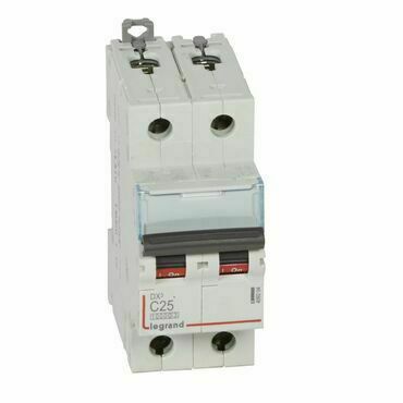 Jistič dvoupolový LEGRAND 409204 DX3 2P C25 10000A/16KA