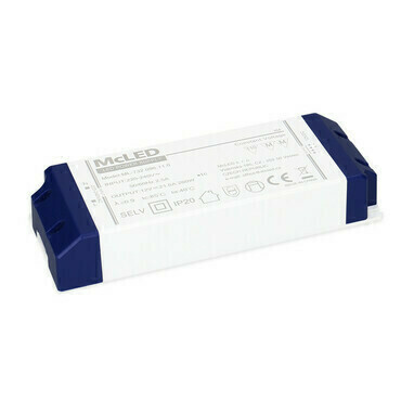 LED driver napěťový MC LED 260W, DC 12V/21,6A, IP20, plastové provedení se svorkovnicí