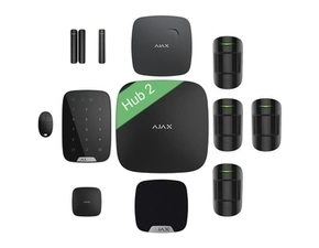 Alarm domovní AJAX SET1, StarterKit, černý