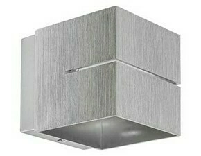 Nástěnné svítidlo Kaunas polírovaný hliník G9 1×10W RABALUX 7019