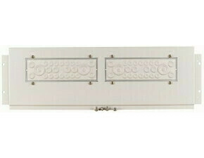 EATON 286705 BP-FLP-400-2K Deska pro vstup kabelů, šedá, Š=400