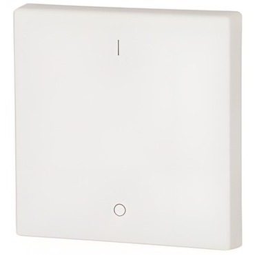 EATON 147589 CWIZ-01/11 Kryt RF tlačítka 55x55mm 1-0, Bílá, matná