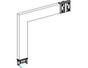 SCHN KSA250DLF43A Koleno 250 A vertikální na míru dolu RP 37,4kč/ks