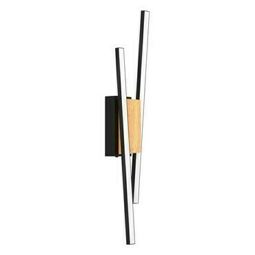 Svítidlo nástěnné EGLO LED-WL 2 SCHWARZ HOLZ PANAGRIA