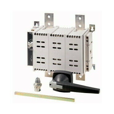 EATON 6098955 DDC-1000/2/M4/P-G Odpínač DUMECO DC, 1000A, 2-pól, s osou 300 mm a uzamykatelnou šedou