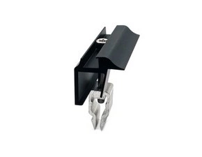 Koncová svorka Vapro černá pro panel 30 a 35mm CLICK