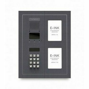 CZPHONE 4004093004 S elektronickým papírem (E-INK) FlatLine: ANTRACIT - MELODY: klávesnice až 32 jme