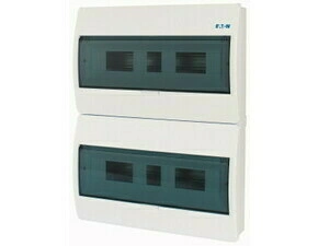 Rozvodnice nástěnná EATON 280350 BC-O-2/36-ECO, průhledné plast. dveře, 2 řady, 36 modulů