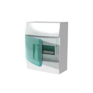 Rozvodnice nástěnná ABB 1SPE007717F0321, IP41/8M, Mistral41W vč. N/PE, průhledná dvířka