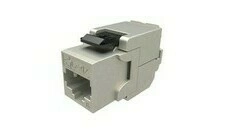 Keystone datový SOLARIX SXKJ-6-STP-BK-SA, CAT6, STP, RJ45, šedý, samořezný