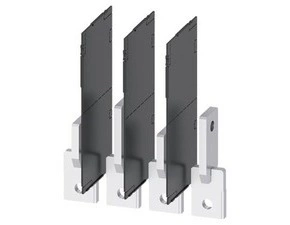 OEZ 3VA9484-0QD00 3VA9484-0QD00 Připojovací sada přední přívody - vertikální, Cu/Al pasy / kabelová