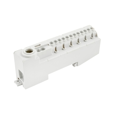 EL 1000225 Můstek A 14-S bezšroubový, krytý IP20, šedý, 80A, na DIN lištu, IP20 / 2020253 (bal.10)