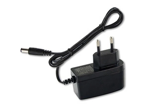 Adaptér napájecí MC LED adaptér 12W, DC 12V/1A, IP20, černý plast, s vidlicí
