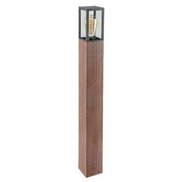 Venkovní sloupkové svítidlo Wales dub E27 1×60W RABALUX 7197
