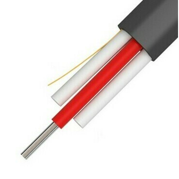 Kabel optický MAFIA KO-24-9-Z159, 24vl, DROP, Singlemode, 9/125, HDPE, OS, MLT, KDP, závěsný