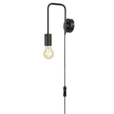 Nástěnné svítidlo Manzur černá E27 1×40W RABALUX 71022