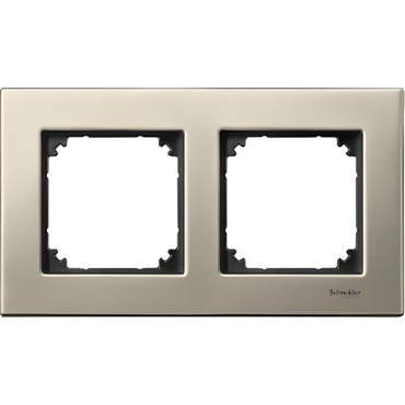 SCHN MTN403205 Merten - Rámeček dvojnásobný M-Elegance, Titanium