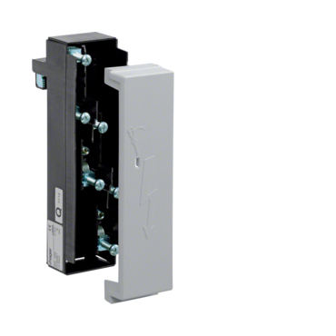 HAG 9624905 Zásuvka s ochr. kontaktem, CH - typ 13, Integro přístroje, černá, mat