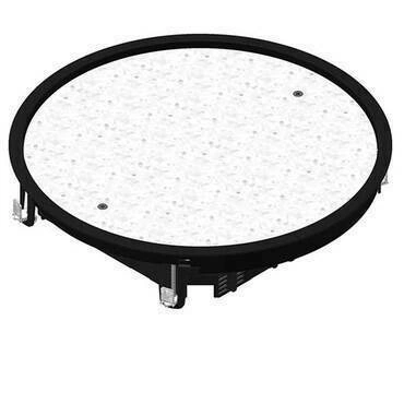 HLS HL BDRKK3.5-7011 Víko podlahové krabice, protahovací, pro NEO box, IP 30, kulaté 327mm, hloubka