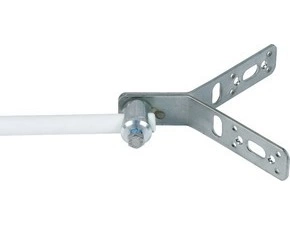 DEHN 106316  Rohový upevňovací úhelník 90° nerez se svorníkem Al B 16,2mm pro iso DEHN DEHN