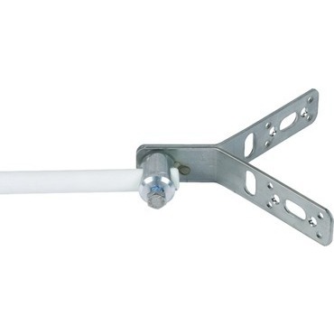 DEHN 106316  Rohový upevňovací úhelník 90° nerez se svorníkem Al B 16,2mm pro iso DEHN DEHN