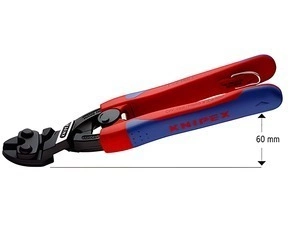 KNIPEX 71 22 200 T Kleště štípací boční na čepy - CoBolt TT