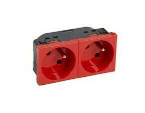 LEG 077168 MOSN ZÁS. 2X2P+T ČERV. 4M BS