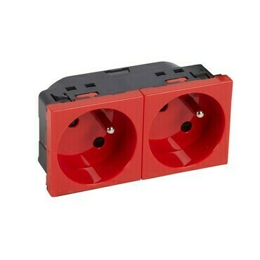 LEG 077168 MOSN ZÁS. 2X2P+T ČERV. 4M BS