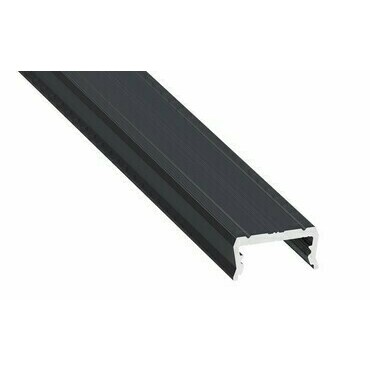 LED profil GREENLUX AL-PROFIL ATOM ROCK ANTHRACITE LACQUERED 1M (10-1359-10)