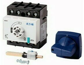EATON 1314107 DCM-40/1+CM Odpínač DUCO, 40A, 3+N pól, s ovládací pákou pro povrchovou montáž